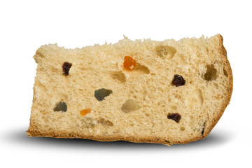 Panettone, typical Christmas dessert.