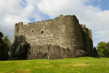 Dunstaffnage castle panorama, Scotland