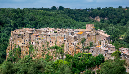Fototapeta na wymiar Calcata, Viterbo Province, Lazio (Italy)