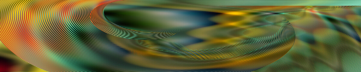 Obraz premium Abstract image, colorful graphics and tapestries 