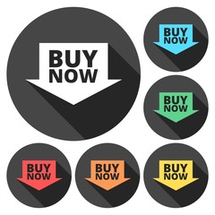 Buy now sign icon