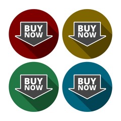 Buy now sign icon
