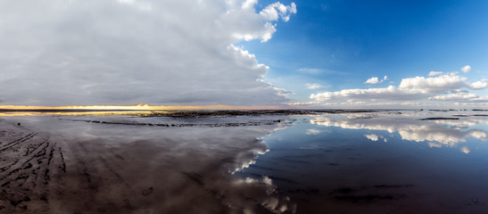 Obraz premium Salt Lake, Dasht-e Kavir, Iran