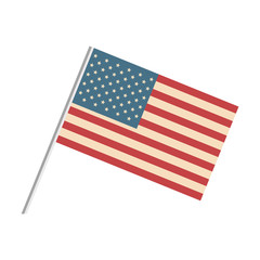 Fototapeta premium flag united states of america patriotic usa symbol. vector illustration