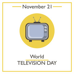 World Television Day. November 21