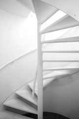 Art black and white stairs