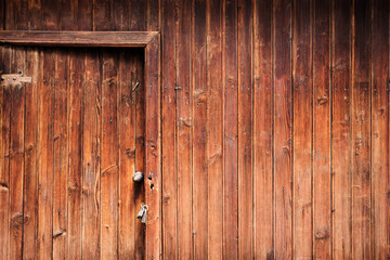 Fototapeta na wymiar Background of old doors with door