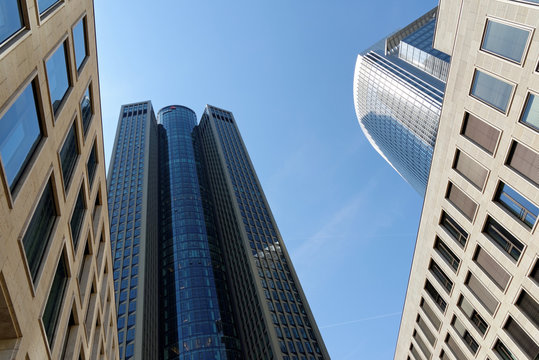 Tower 185 (PWC Tower) in Frankfurt am Main, Germany.