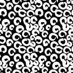 Vector hand-painted ink illustration with brush strokes.