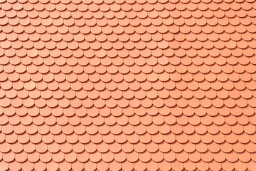 Rooftops. Architecture of the historic town Rothenburg ob der Tauber, Bavaria, Germany.