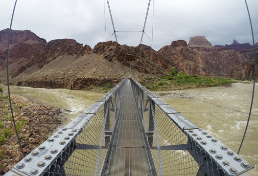 Grand Canyon National Park USA Silver Bridge