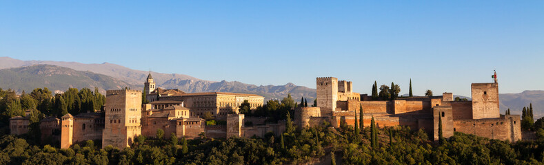 Fototapeta na wymiar Alhambra in Granada - Spain