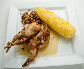Roasted Quail