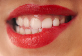 Red lips