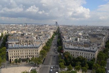 La vue de Paris