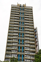 Draper House at Elephant and Castle in the London Borough of Southwark. Next to Strata building it used to be the tallest residential tower in London when completed in 1965.