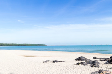 Samila beach and sea in Songkhla,Thailand
