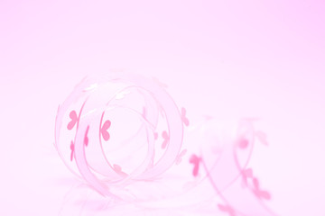 ハートのリボン