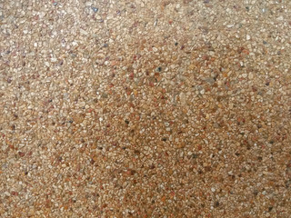 closeup shot of brown and grainy marble floor, top view