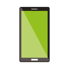 smartphone mobile phone. communication and technology device. vector illustration