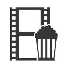 tape record with cinema icon vector illustration design