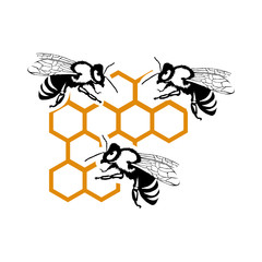 bee logo