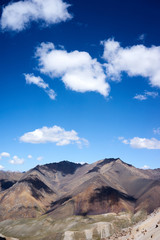 Fototapeta premium Mountain in Kichik-Alai Range in Kyrgyzstan