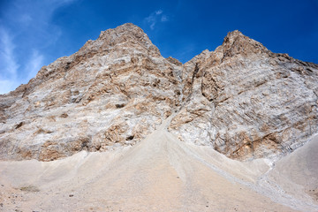 Mountain in Kichik-Alai Range in Kyrgyzstan
