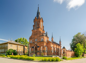 The temple of the Holy Rosary of the Blessed virgin Mary Catholic Church in Vladimir, Russia