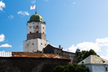 The Vyborg castle, located in the city of Vyborg on the Castle island
