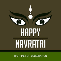  illustration Navratri or Happy Diwali festival 