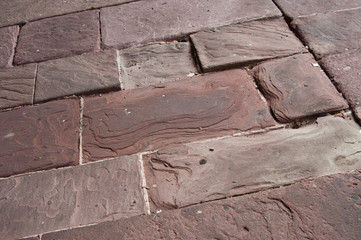 texture  surface en pierre usée par le temps