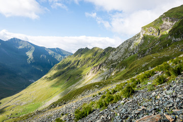 Obraz premium Fagaraš mountains in Southern Carpathians, Romania