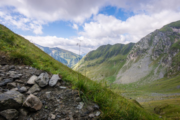 Fototapeta na wymiar Fagaraš mountains in Southern Carpathians, Romania