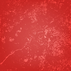 Grunge Distressed Texture Red empty background. EPS10 vector.