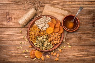 The concept of cooking energy bars .