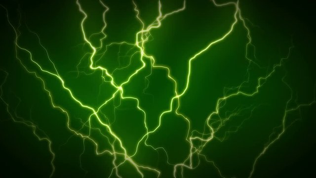 4K Electricity Front Green - Electricity or plasma crackling. This is 1 clip in a set of 3. All clips are available in multiple color options and loop seamlessly.