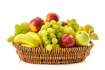 Basket full of fruits