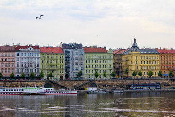 Obraz premium Vltava river, Prague