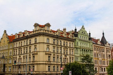 Fototapeta premium Buildings in Prague