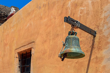 Obraz premium Spinalonga Island Fortress Church Bell