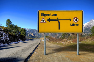 Schild 160 - Eigentum