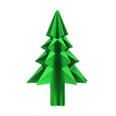 Christmas tree origami