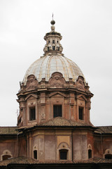 Fototapeta na wymiar Basilica, Roman Forum, Italy 