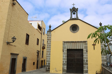 Fototapeta na wymiar The hermitage of San Antonio Abad in Las Palmas de Gran Canaria, Spain