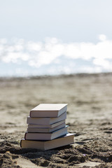 Book on the beach
