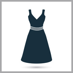 Female dress icon