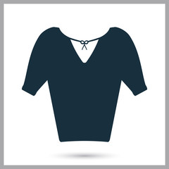 Female blouse icon