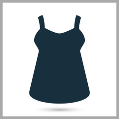 Female shirt icon