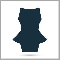 Female dress icon